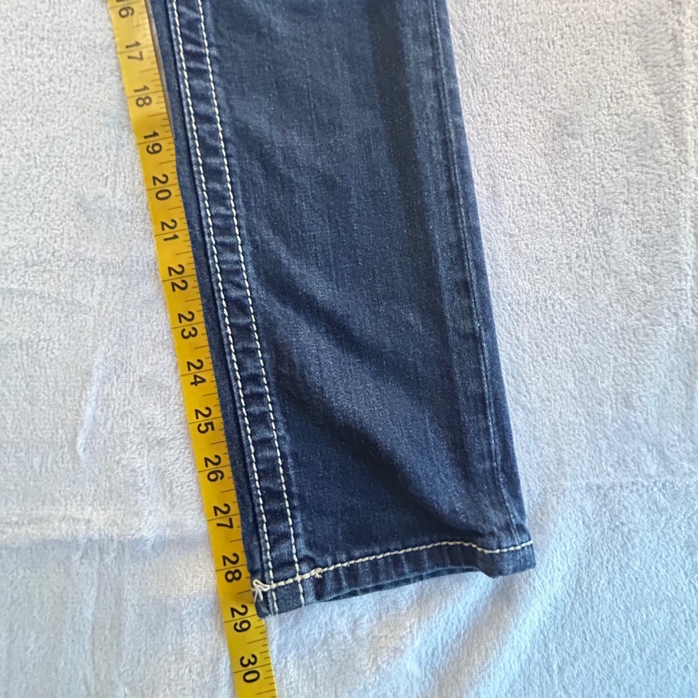 Miss Me Jeans Womens Size 14 Skinny Embellished Dark Wash Denim JK560252 - Picture 3 of 10